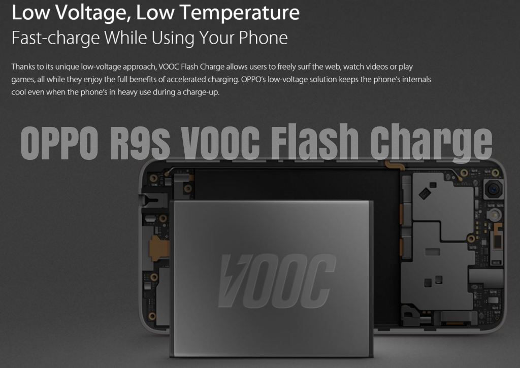 OPPO R9s- VOOC Flash Charge Explained